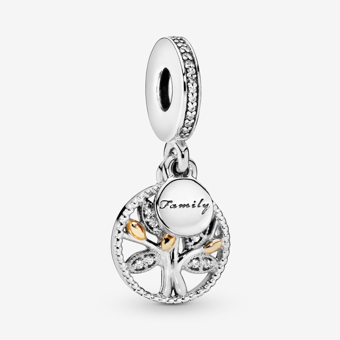 Juweel PANDORA - 791728CZ - SHINE SPARKLING FAMILY TREE DANGLE