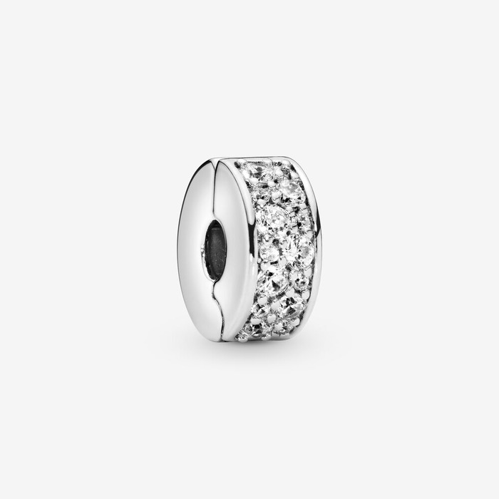 Juweel PANDORA - 791817CZ - CLEAR PAVE CLIP