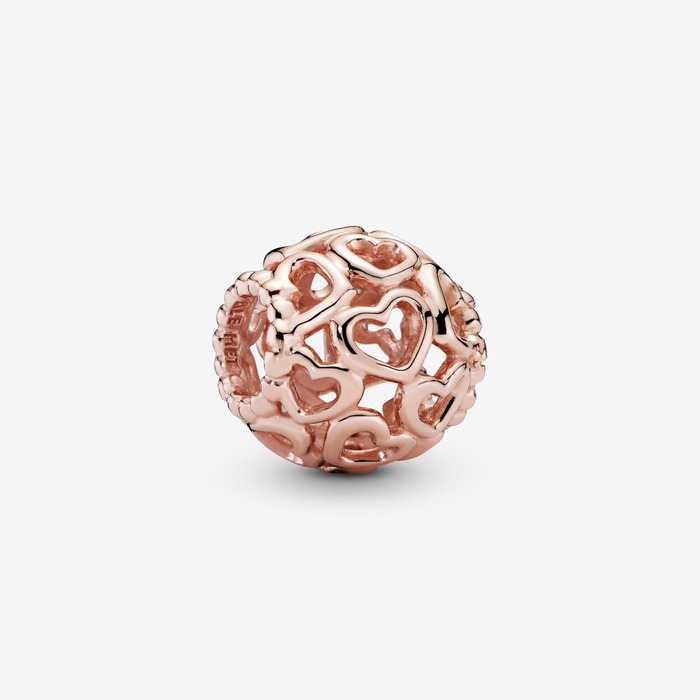 Juweel PANDORA - 780964 - ROSE OPENWORK HEARTS