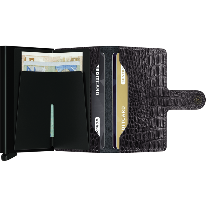 Lederwaren secrid wallet MINIWALLET NILE BLACK