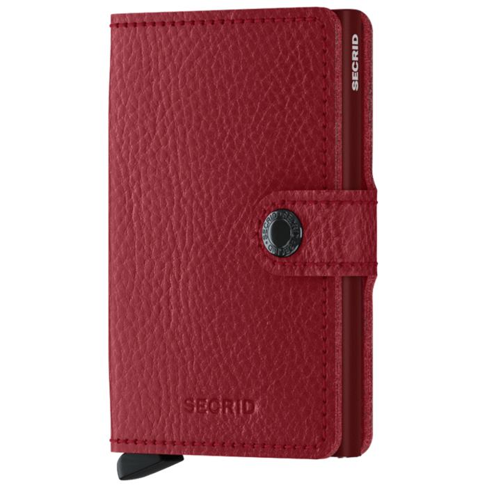 Lederwaren secrid wallet MINIWALLET VEG ROSSO-bordeaux