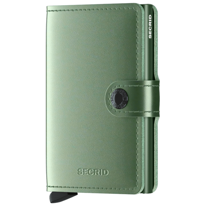 Lederwaren secrid wallet MINIWALLET METALLIC GREEN