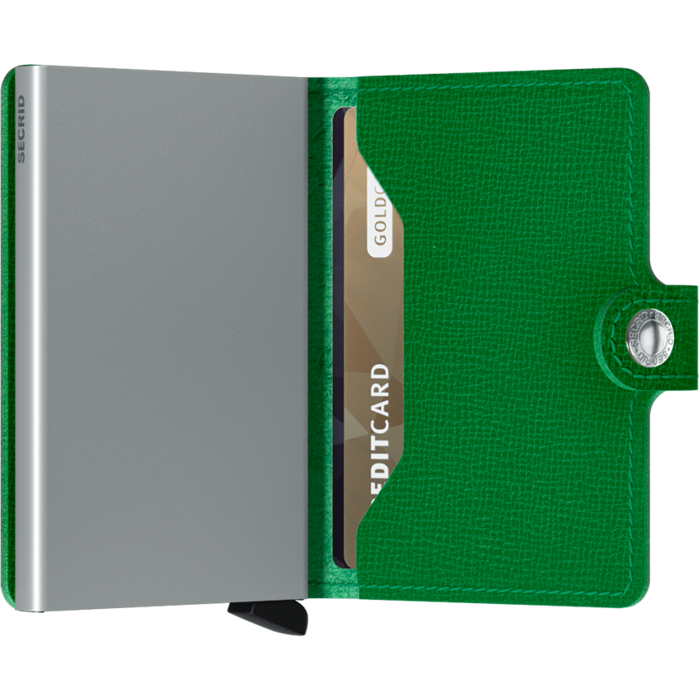 Lederwaren secrid wallet MINIWALLET CRISPLE LIGHT GREEN