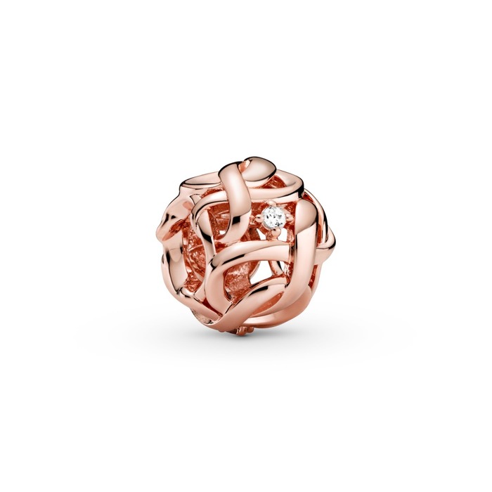 Juweel Pandora - 788824C01 - ROSE OPENWORK WOVEN INFINITY