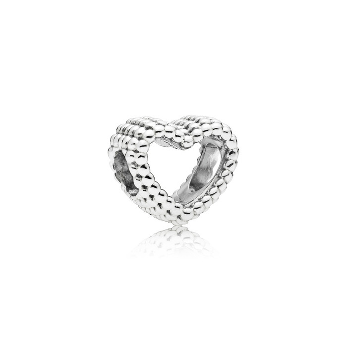 Juweel PANDORA - 797516 - BEADED OPEN HEART