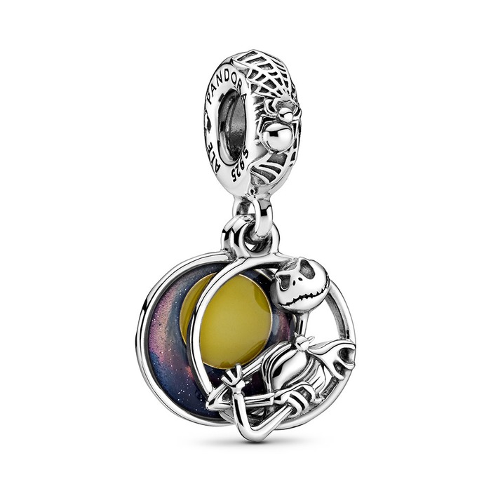 Juweel PANDORA DISNEY - 799148C01 - NIGHTMARE BEFORE CHRISTMAS DANGLE