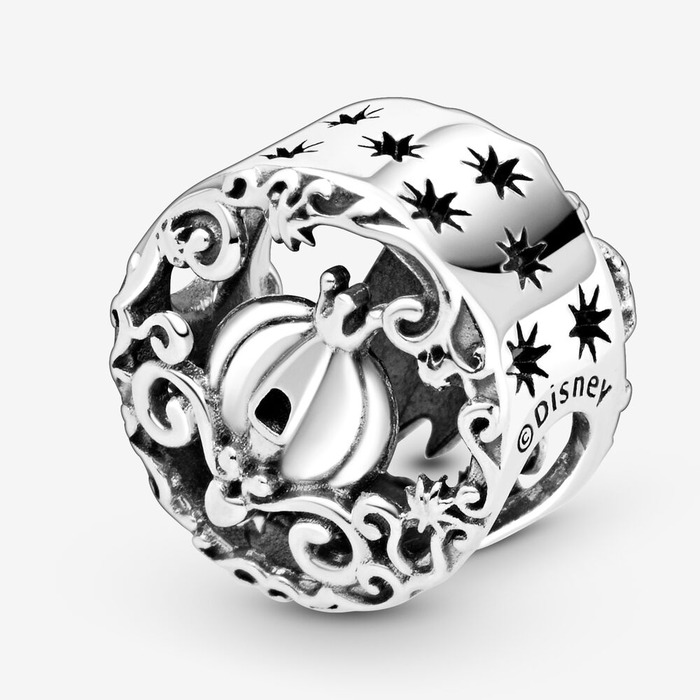 Juweel PANDORA Disney Cinderella Midnight Pumpkin Charm 799197C00 