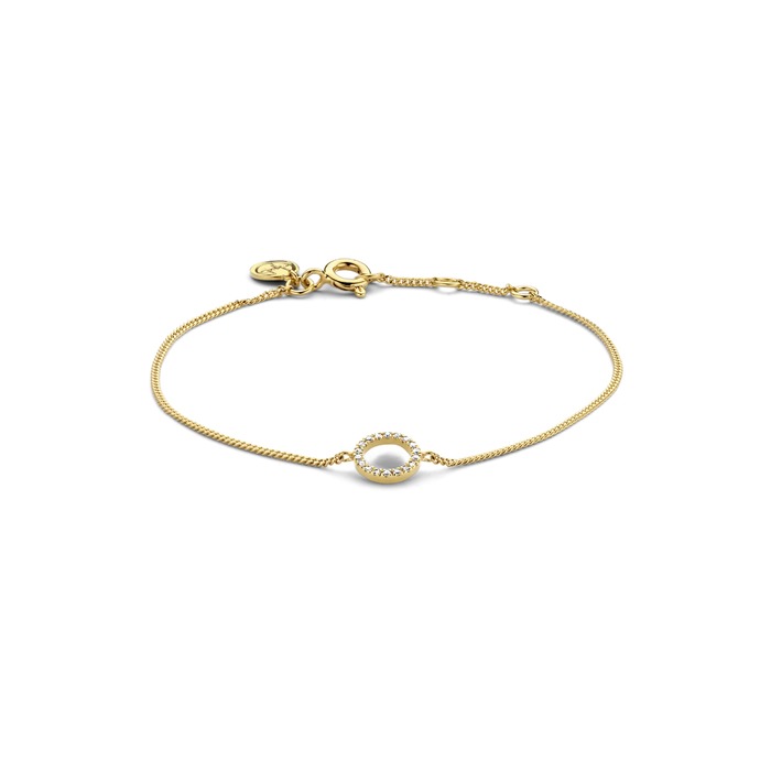 Juweel DIAMANTI PER TUTTI SMALL CIRCLE OF LIFE BRACELET YELLOW M1312