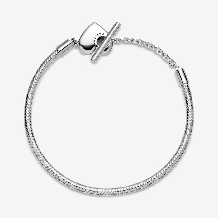 Juweel PANDORA ARMBAND HEART T-BAR 599285C00