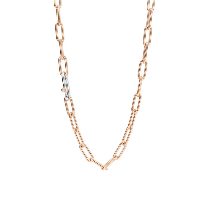 Juweel TiSento Milano collier verguld 3947SR-48 