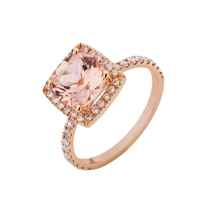 Juweel ATELIER P RING LOUANNE AP S 021 Briljant - Roze Beryl