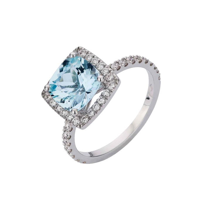 Juweel ATELIER P RING CARIN AP S 073 Briljant Blue Berryl