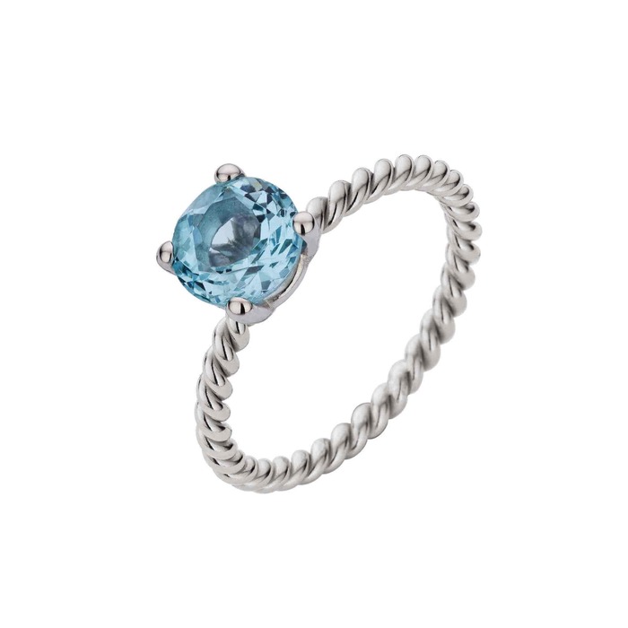 Juweel ATELIER P RING ALIZÉE Blue beryl AP S 070