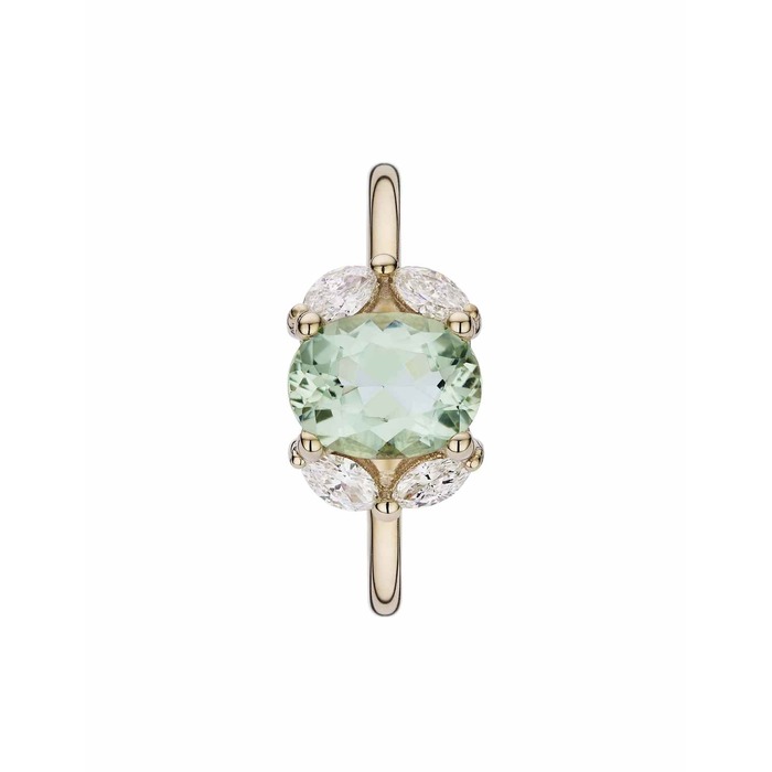 Juweel ATELIER P RING NINA AP S 052 Diamant - Groen Beryl