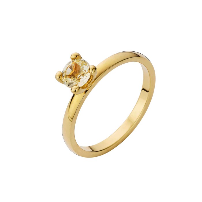 Juweel ATELIER P RING OLIVIA AP S 031 Geel Beryl