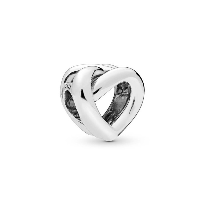 Juweel Pandora Knotted Heart Silver Charm 798081 