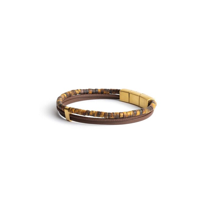 Juweel Gemini Armband Triplux Brown TX2 