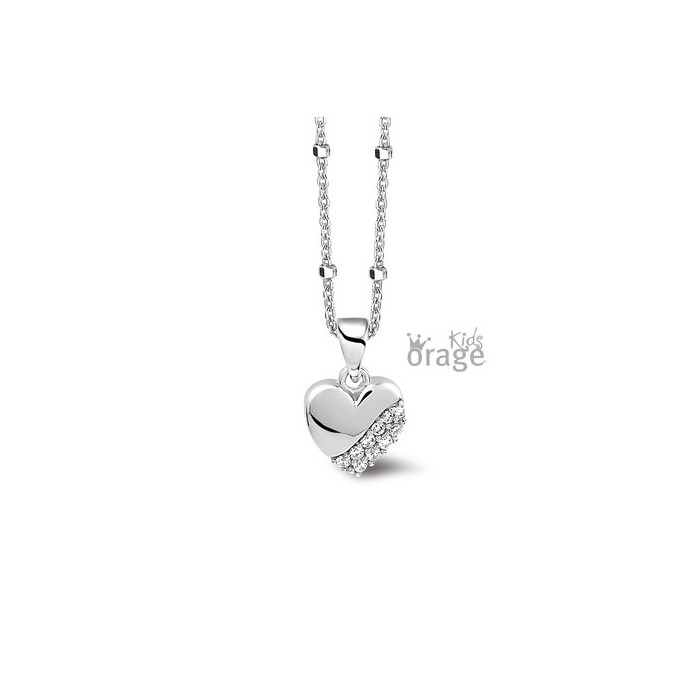 Juweel ORAGE KIDS KETTING HART K2586-K2203