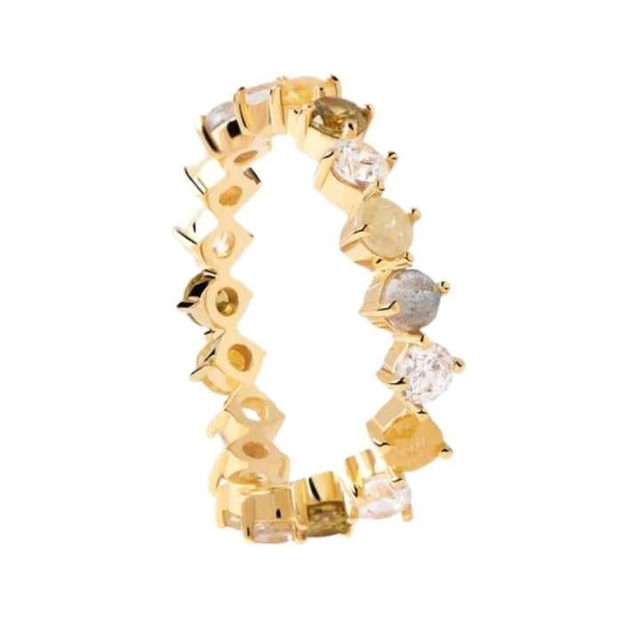 Juweel PDPaola Juno April Goldplated ring AN01-642 