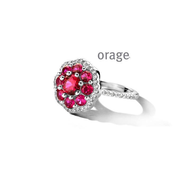 Juweel Orage ring zilver AT026