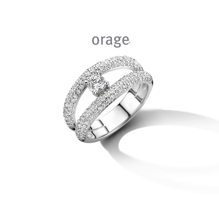 Juweel Orage ring zilver AT152