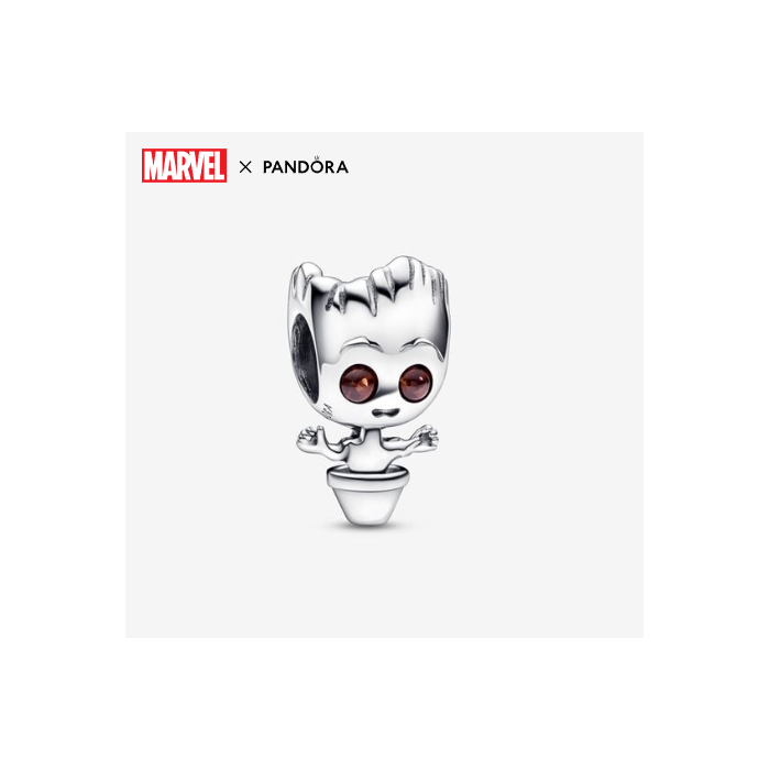 Juweel PANDORA MARVEL GROOT 792554C01