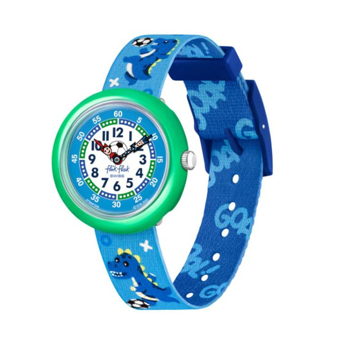 Horloge FLIK FLAK SOCCEROZAURUS FBNP209