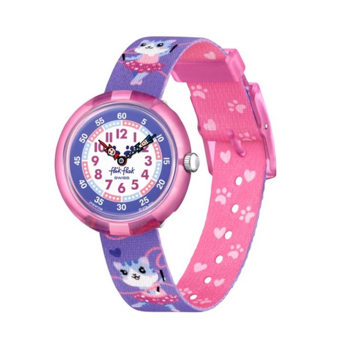 Horloge FLIK FLAK BALLERICHAT FBNP208