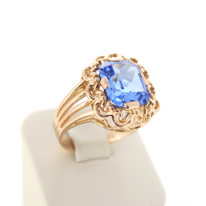 Ring_geelgoud_18karaat_Synthetischesteen_blauw_Tweedehands_CV-1404_Juwelier_Clem_Vercammen-4.jpg