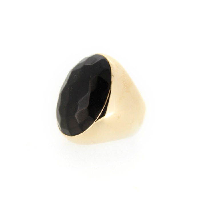 Juweel Pomellato Victoria ring rosegoud 18 karaat Onyx '77411-1668-TWDH'