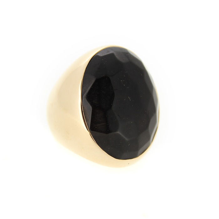 Juweel Pomellato Victoria ring rosegoud 18 karaat Onyx '77411-1668-TWDH'