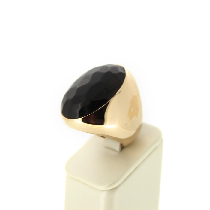 Juweel Pomellato Victoria ring rosegoud 18 karaat Onyx '77411-1668-TWDH'