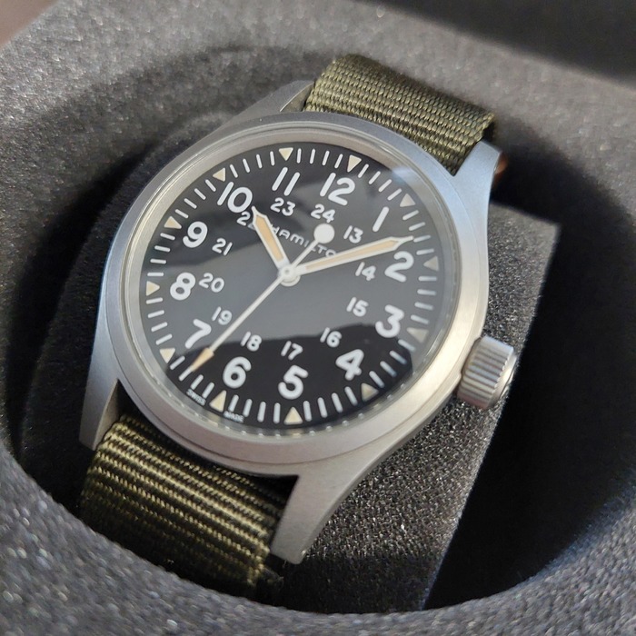 Horloge Hamilton Khaki Field Mechanical H69439931 '77651-784-TWDH'