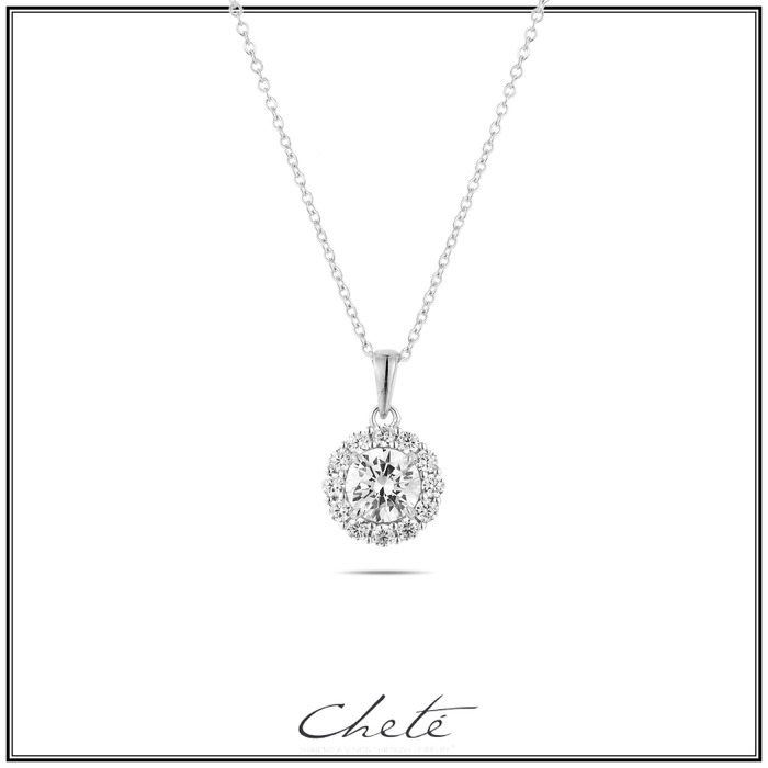 Juweel Zels Cheté collier zilver 925 CL60-0647 