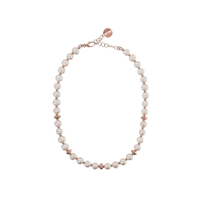 Juweel BRONZALLURE PEARL NECKLACE WSBZ02273.WPRL