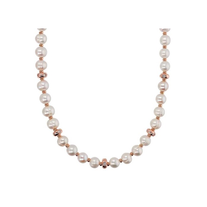 Juweel BRONZALLURE PEARL NECKLACE WSBZ02273.WPRL