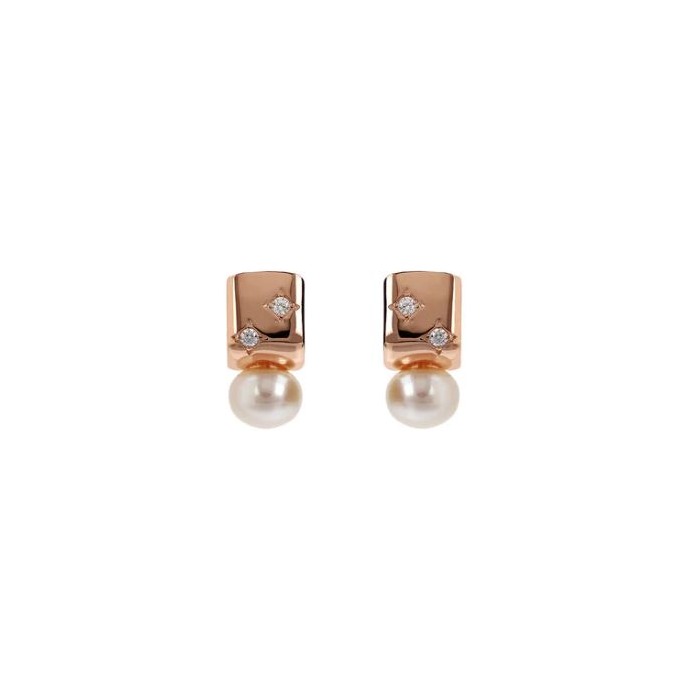 Juweel BRONZALLURE EARRING PEARL WSBZ02226.WPRL