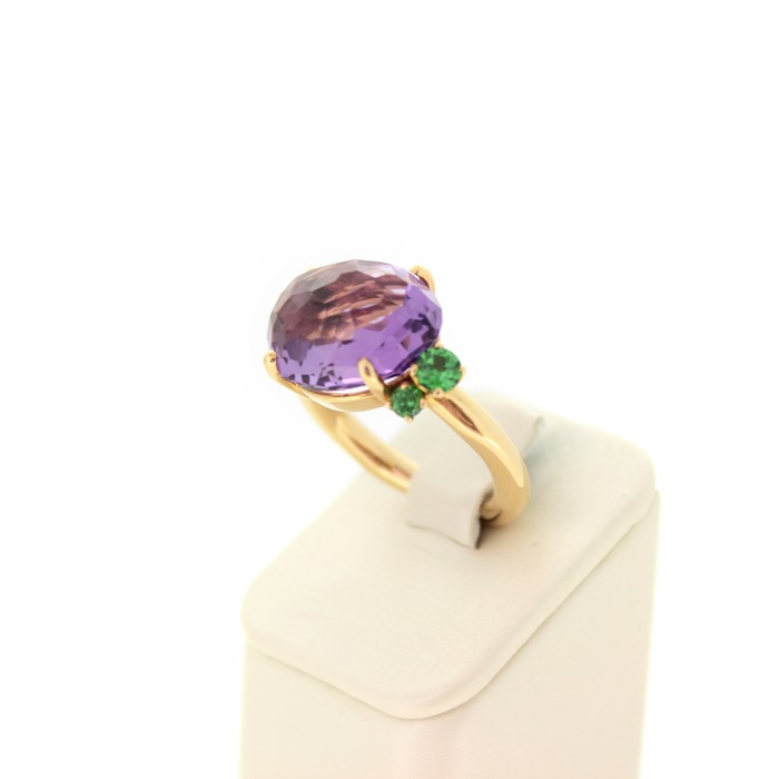 Juweel Pomellato ring rosé goud 18 karaat Amethist Savorit '81609-2001-TWDH' 