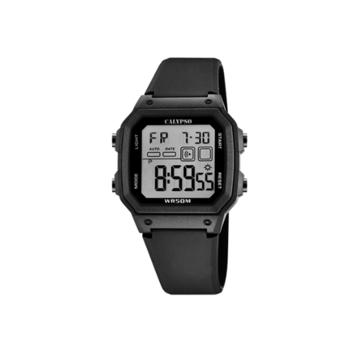 Horloge Calypso Digitaal Rubber K5812/2 