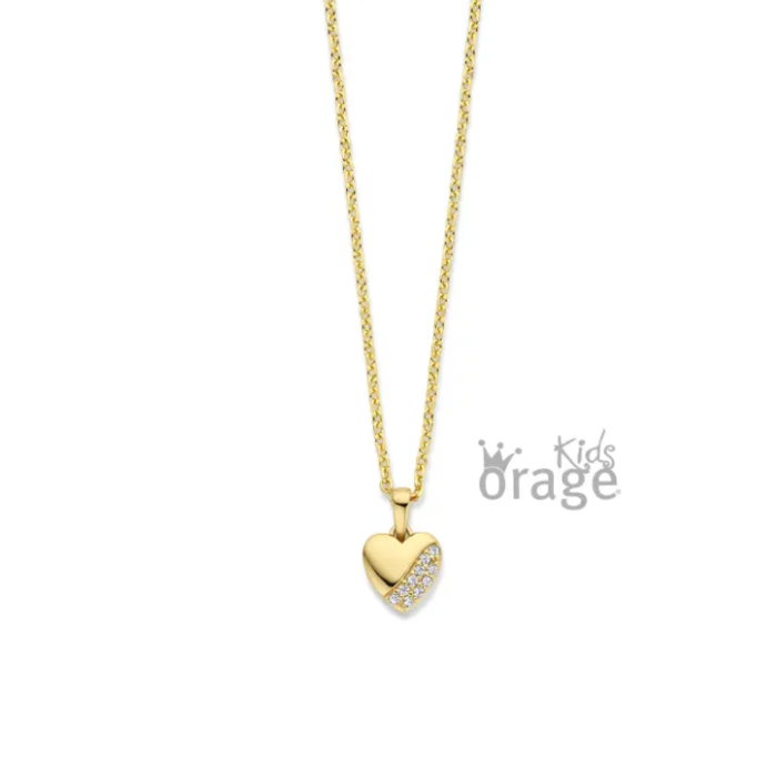 Juweel ORAGE KIDS KETTING HART K2758 