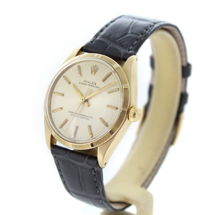 Horloge Rolex Oyster Perpetual 34 Goud 18 karaat '851_81049_PO'