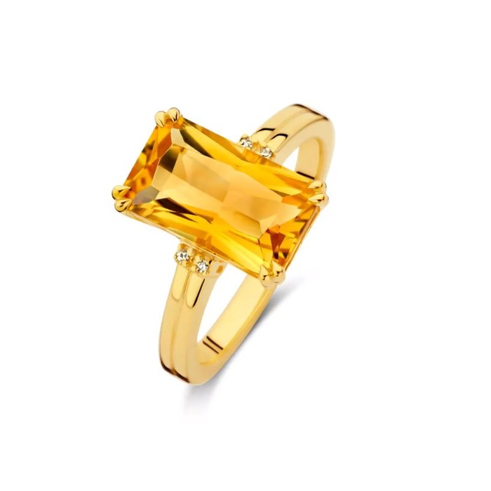 Juweel DIAMANTI PER TUTTI CITRINE RING M2438 YELLOW 