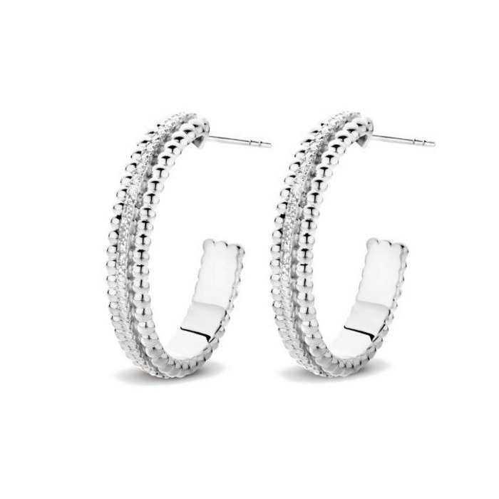 Juweel DIAMANTI PER TUTTI DOTTY HOOPS M2453 WHITE 