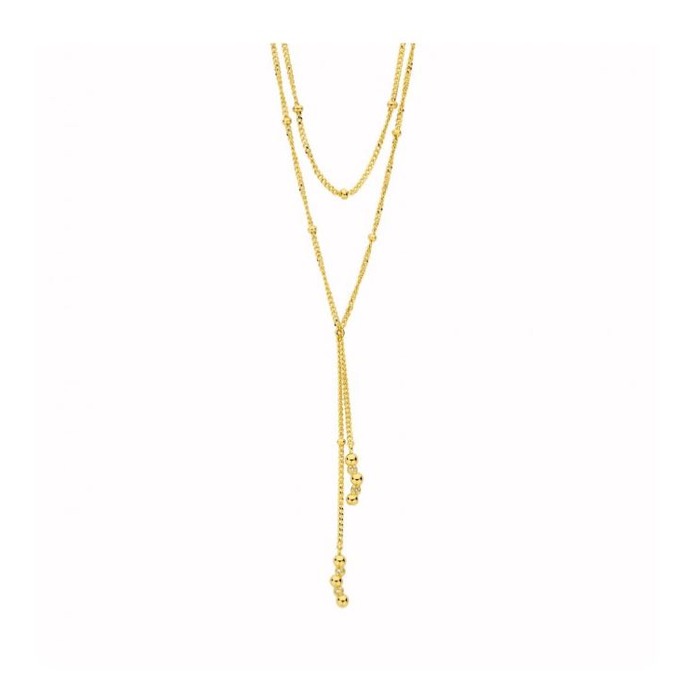 Juweel DIAMANTI PER TUTTI WAVE NECKLACE M2507 YELLOW 