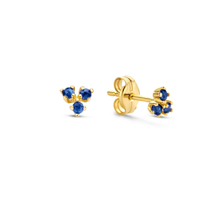 Juweel JACKIE TRIANGLE SAPPHIRE STUDS JKE20.014 