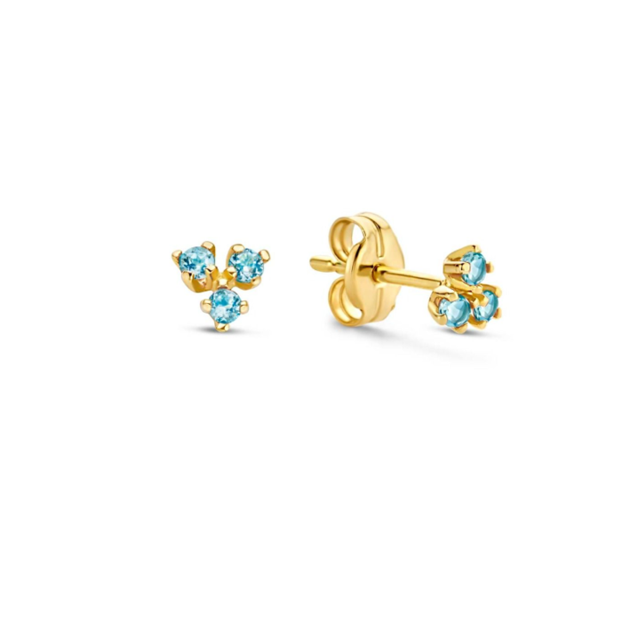 Juweel JACKIE TRIANGLE TOPAZ STUDS JKE20.017 