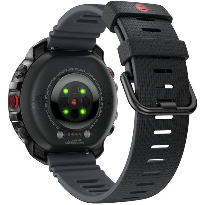 Horloge POLAR GRIT X2 PRO BLK/BLK S-L 