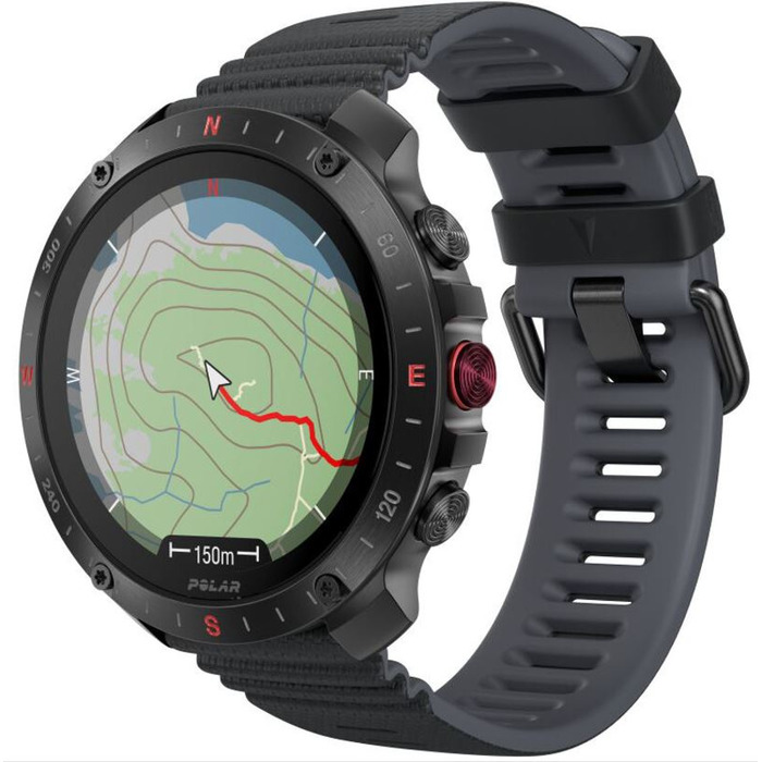 Horloge POLAR GRIT X2 PRO BLK/BLK S-L 