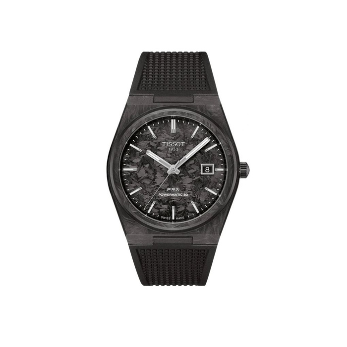 Horloge Tissot PRX POWERMATIC 80 40CM CARBON T137.907.97.201.00