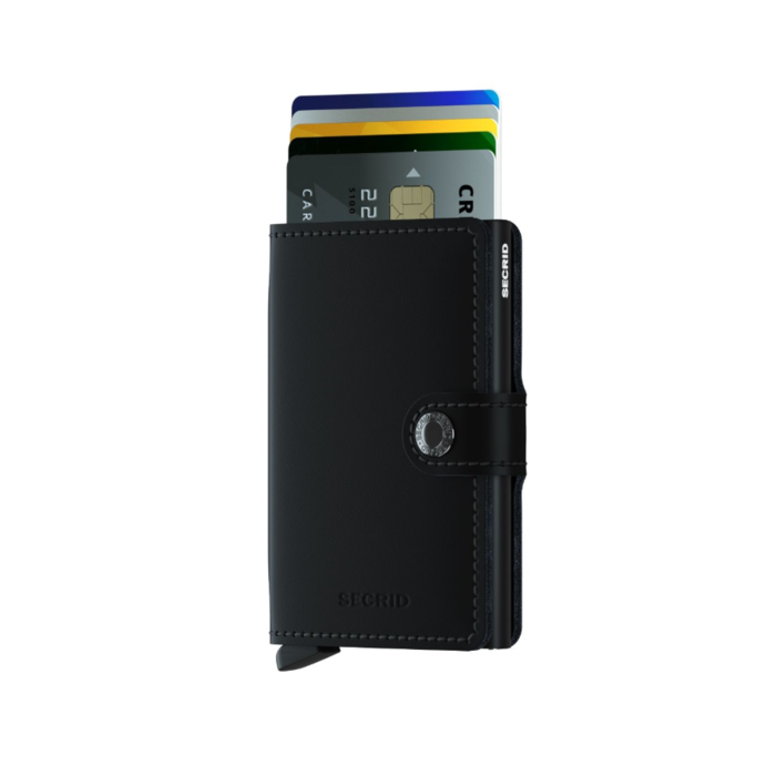 Lederwaren Secrid Wallet Miniwallet Matte Black 